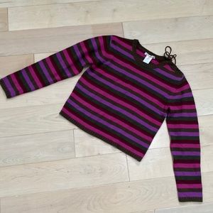 Bonpoint girls wool cashmere silk sweater